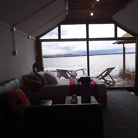 פונו Uros Lake Titicaca Lodge חדר תמונה