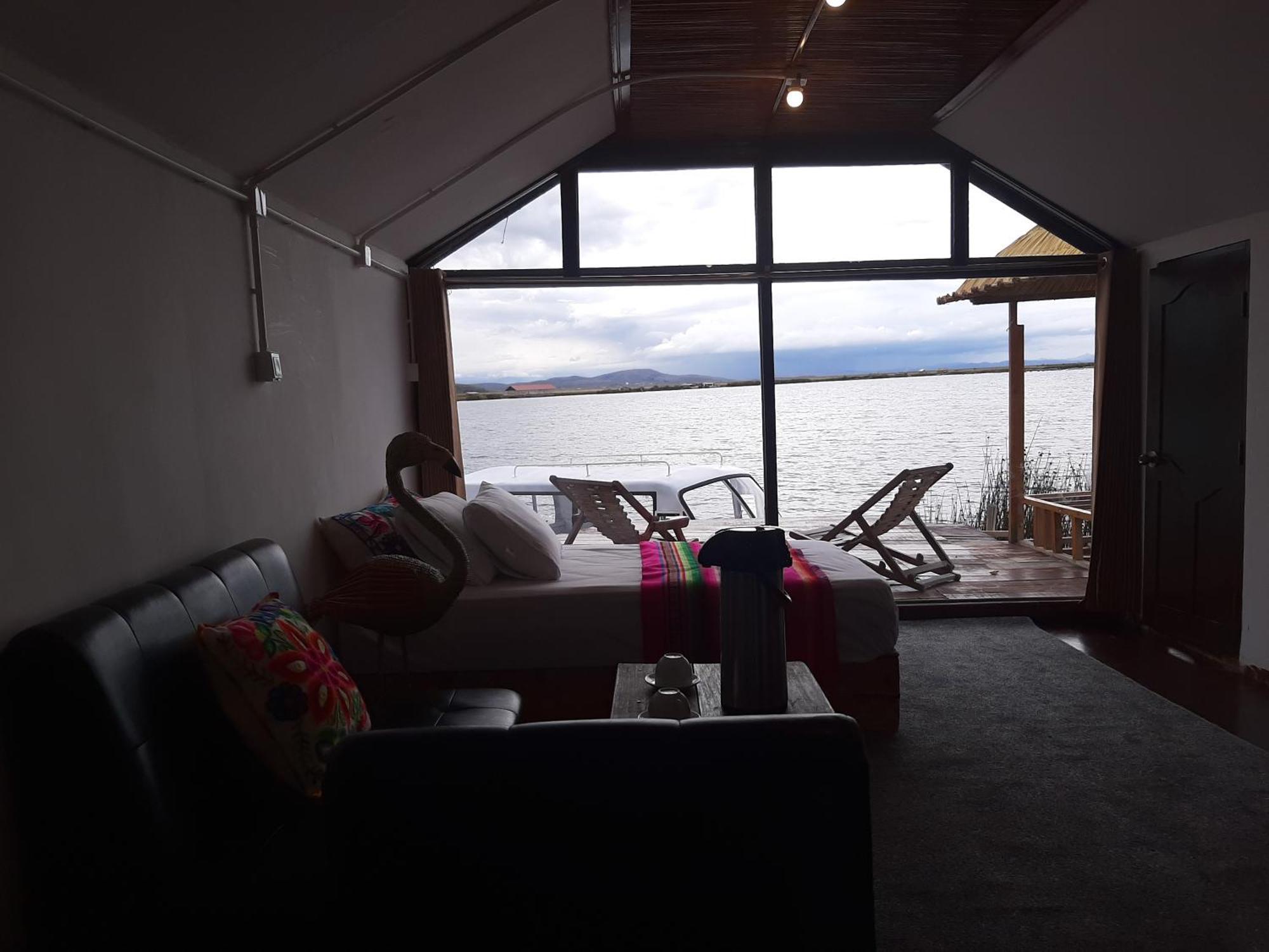 פונו Uros Lake Titicaca Lodge חדר תמונה